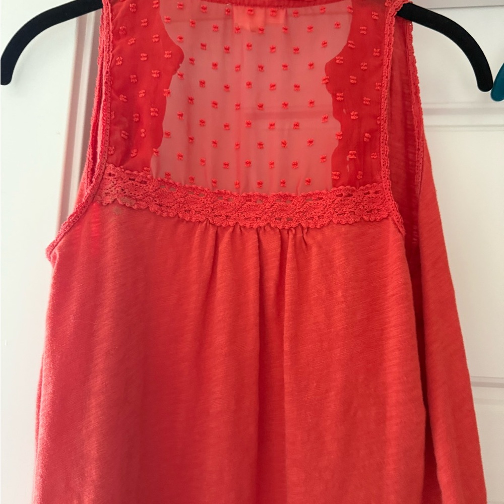Meadow and Rue button front sleeveless Blouse. T.la tank top. Womens size small - Picture 7 of 12
